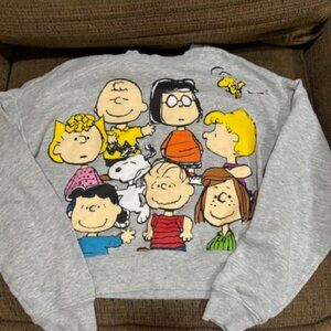 Peanuts Charlie Brown Sweatshirt Size Small
